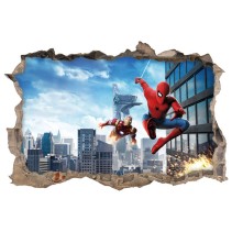 Vinilos y pegatinas spiderman homecoming 3d